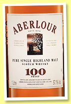 Aberlour '100 proof' (57.1%, OB, sherry, +/-1997) Aberlour '100 proof' (57.1%, OB, sherry, +/-1997)