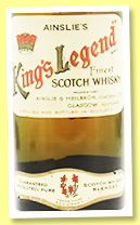Ainslie's King's Legend 'Old Special' (no ABV, OB, UK, blend, dark brown glass, +/-1950) Ainslie's King's Legend 'Old Special' (no ABV, OB, UK, blend, dark brown glass, +/-1950)