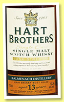 Balmenach 13 yo 2008/2021 (55.3%, Hart Bros., Cask Strength, First Sherry Butt Filled) Balmenach 13 yo 2008/2021 (55.3%, Hart Bros., Cask Strength, First Sherry Butt Filled)