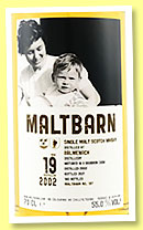 Balmenach 19 yo 2002/2021 (55%, Maltbarn, bourbon, 160 bottles) Balmenach 19 yo 2002/2021 (55%, Maltbarn, bourbon, 160 bottles)