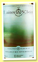 Ben Nevis 10 yo 2012/2023 (48.5%, Decadent Drinks, Equinox & Solstice, refill hogshead) Ben Nevis 10 yo 2012/2023 (48.5%, Decadent Drinks, Equinox & Solstice, refill hogshead)