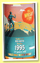 Ben Nevis 1995/2022 (49.5%, The Whisky Jury, refill hogshead, cask #960, 251 bottles) Ben Nevis 1995/2022 (49.5%, The Whisky Jury, refill hogshead, cask #960, 251 bottles)