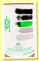 Ben Nevis 26 yo 1996/2022 (54.9%, Sansibar for Whisky-Maniac, bourbon hogshead, cask #1595, 216 bottles) Ben Nevis 26 yo 1996/2022 (54.9%, Sansibar for Whisky-Maniac, bourbon hogshead, cask #1595, 216 bottles)