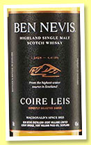 Ben Nevis 'Coire Leis' (46%, OB, +/-2022) Ben Nevis 'Coire Leis' (46%, OB, +/-2022)