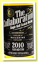 Dailuaine 10 yo 2010/2021 (55.8%, The Collaboration, viognier barriques finish, cask #310224, 277 bottles) Dailuaine 10 yo 2010/2021 (55.8%, The Collaboration, viognier barriques finish, cask #310224, 277 bottles)