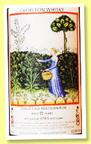 Epris 11 yo 2011/2023 (53.6%, Chorlton Whisky, joint release with Hop/Scotch Liverpool, Brazil, amburana/bourbon, 265 bottles) Epris 11 yo 2011/2023 (53.6%, Chorlton Whisky, joint release with Hop/Scotch Liverpool, Brazil, amburana/bourbon, 265 bottles)