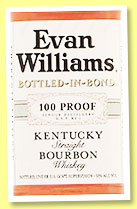 Evan Williams 'Bottled-in-Bond' (50%, OB, Kentucky Straight Bourbon Whiskey, +/-2022) Evan Williams 'Bottled-in-Bond' (50%, OB, Kentucky Straight Bourbon Whiskey, +/-2022)