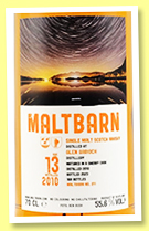 Glen Garioch 13 yo 2010/2023 (55.6%, Maltbarn, sherry cask, 168 bottles) Glen Garioch 13 yo 2010/2023 (55.6%, Maltbarn, sherry cask, 168 bottles)