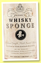 Glen Garioch 30 yo 1991/2022 (41.4%, Whisky Sponge, bourbon and Port, 175 bottles) Glen Garioch 30 yo 1991/2022 (41.4%, Whisky Sponge, bourbon and Port, 175 bottles)