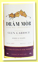 Glen Garioch 8 yo 2011/2020 (55%, Dram Mor, bourbon, cask #2697, 241 bottles, 2020) Glen Garioch 8 yo 2011/2020 (55%, Dram Mor, bourbon, cask #2697, 241 bottles, 2020)
