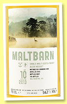 Glen Mosset 10 yo 2013/2023 (54.2%, Maltbarn, bourbon, 135 bottles) Glen Mosset 10 yo 2013/2023 (54.2%, Maltbarn, bourbon, 135 bottles)