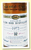 Glen Ord 32 yo 1972/2004 (50%, Douglas Laing Old Malt Cask, 242 bottles) Glen Ord 32 yo 1972/2004 (50%, Douglas Laing Old Malt Cask, 242 bottles)