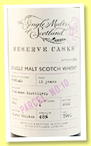 Glencadam 11 yo 2011/2022 'Reserve Cask Parcel NO.10' (48%, Elixir Distillers, The Single Malts of Scotland, 4 casks) Glencadam 11 yo 2011/2022 'Reserve Cask Parcel NO.10' (48%, Elixir Distillers, The Single Malts of Scotland, 4 casks)