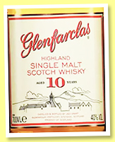 Glenfarclas 10 yo (40%, OB, +/-2023) Glenfarclas 10 yo (40%, OB, +/-2023)