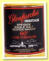 Glenfarclas 'Heritage Cask Strength' (60%, OB, +/-2022) Glenfarclas 'Heritage Cask Strength' (60%, OB, +/-2022)
