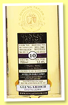 Glengarioch 10 yo 2012/2022 (53.4%, Duncan Taylor, cask #461200002245, 260 bottles) Glengarioch 10 yo 2012/2022 (53.4%, Duncan Taylor, cask #461200002245, 260 bottles)