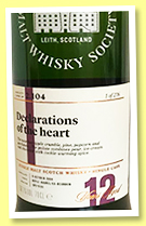 Glenlivet 12 yo 2004/2016 (58.1%, Scotch Malt Whisky Society, #2.104, Declaration of the heart, refill bourbon barrel, 216 bottles) Glenlivet 12 yo 2004/2016 (58.1%, Scotch Malt Whisky Society, #2.104, Declaration of the heart, refill bourbon barrel, 216 bottles)