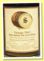 Glenlivet 29 yo 1963/1992 (52.1%, Signatory Vintage, cask #269-270, 500 bottles) Glenlivet 29 yo 1963/1992 (52.1%, Signatory Vintage, cask #269-270, 500 bottles)