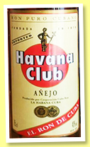 Havana Club 'Anejo Reserva' (40%, OB, Cuba, 1980s) Havana Club 'Anejo Reserva' (40%, OB, Cuba, 1980s)