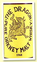 Highland Park 1968 'The Dragon' (49.2%, Robertson's Of Kirkwall, 1990s)
Highland Park 1968 'The Dragon' (49.2%, Robertson's Of Kirkwall, 1990s)