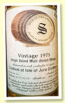 Isle Of Jura 20 yo 1975/1996 (43%, Signatory Vintage, casks #2771-2773, 580 bottles) Isle Of Jura 20 yo 1975/1996 (43%, Signatory Vintage, casks #2771-2773, 580 bottles)