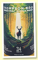 Isle Of Jura 34 yo 1989/2023 (45.9%, Thompson Brothers, refill hogshead, 200 bottles) Isle Of Jura 34 yo 1989/2023 (45.9%, Thompson Brothers, refill hogshead, 200 bottles)