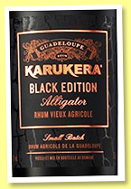 Karukera 'Black Edition Alligator' (45%, OB, Guadeloupe, agricole, +/-2023) Karukera 'Black Edition Alligator' (45%, OB, Guadeloupe, agricole, +/-2023)