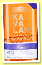 Kavalan 2010/2018 (56.3%, OB, Moscatel sherry cask, cask #MO100625020A, 414 bottles) Kavalan 2010/2018 (56.3%, OB, Moscatel sherry cask, cask #MO100625020A, 414 bottles)