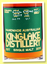 Kinglake 'O'Grady's Stand' (46%, OB, Australia, ex-bourbon, +/-2023) Kinglake 'O'Grady's Stand' (46%, OB, Australia, ex-bourbon, +/-2023)