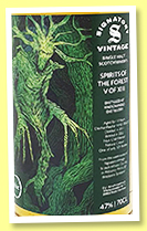 Knockando 10 yo 2011/2022 (47%, Signatory Vintage for Whic, Spirits of the Forest, dechar/rechar Hogshead, cask 306252, 329 bottles) Knockando 10 yo 2011/2022 (47%, Signatory Vintage for Whic, Spirits of the Forest, dechar/rechar Hogshead, cask 306252, 329 bottles)