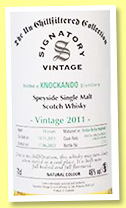 Knockando 10 yo 2011/2022 (46%, Signatory Vintage, Un-Chillfiltered Collection, dechar-rechar hogsheads, casks #306236, 306238, 306243, 30624, 306246) Knockando 10 yo 2011/2022 (46%, Signatory Vintage, Un-Chillfiltered Collection, dechar-rechar hogsheads, casks #306236, 306238, 306243, 30624, 306246)