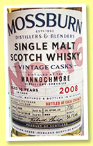 Mannochmore 10 yo 2008/2018 (56.1%, Mossburn, No.16, hogshead, cask #16.0708.16) Mannochmore 10 yo 2008/2018 (56.1%, Mossburn, No.16, hogshead, cask #16.0708.16)