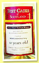 Mortlach 10 yo (42.5%, Jean Boyer, Best Casks of Scotland, Re-coopered hogsheads, 1,000 bottles, +/-2015) Mortlach 10 yo (42.5%, Jean Boyer, Best Casks of Scotland, Re-coopered hogsheads, 1,000 bottles, +/-2015)