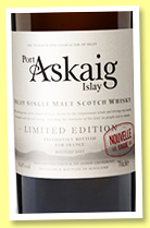 Port Askaig 2010-2012/2023 'Nouvelle Vague' (56.8%, Elixir Distillers, 2023) Port Askaig 2010-2012/2023 'Nouvelle Vague' (56.8%, Elixir Distillers, 2023)