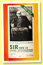 Sir 'Type 72' (47.8%, Fanny Fougerat, Hors-Série, petite champagne, 768 bottles, 2023) Sir 'Type 72' (47.8%, Fanny Fougerat, Hors-Série, petite champagne, 768 bottles, 2023)