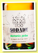 Sodade 'Botanic Joao' (40.8%, OB, Cabo Verde, grogue, 700 bottles, +/-2023) Sodade 'Botanic Joao' (40.8%, OB, Cabo Verde, grogue, 700 bottles, +/-2023)