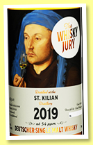 St.Kilian 2019/2023 (60.6%, The Whisky Jury, Germany, 1st fill bourbon, cask #3952, 268 bottles) St.Kilian 2019/2023 (60.6%, The Whisky Jury, Germany, 1st fill bourbon, cask #3952, 268 bottles)