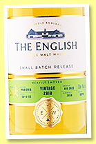 The English Vintage 2010/2022 'Heavily Smoked' (46%, OB, England, Small Batch) The English Vintage 2010/2022 'Heavily Smoked' (46%, OB, England, Small Batch)