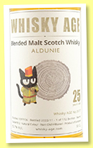 Aldunie 25 yo 1997/2022 (53.7%, Whisky AGE, blended malt, barrel, cask #1512, 172 bottles) Aldunie 25 yo 1997/2022 (53.7%, Whisky AGE, blended malt, barrel, cask #1512, 172 bottles)