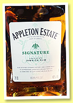 Appleton Estate 'Signature' (40%, OB, Jamaica, 2023) Appleton Estate 'Signature' (40%, OB, Jamaica, 2023)