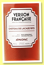 Château de Lacaze 1973/2023 (46.6%, La Maison du Whisky, Version Française, Bas-armagnac, 300 bottles) Château de Lacaze 1973/2023 (46.6%, La Maison du Whisky, Version Française, Bas-armagnac, 300 bottles)