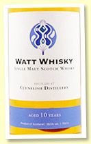 Clynelish 10 yo 2011/2022 (59.5%, Watt Whisky, bourbon barrel, 210 bottles)
Clynelish 10 yo 2011/2022 (59.5%, Watt Whisky, bourbon barrel, 210 bottles)