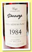Darroze 39 yo 1984/2023 'Domaine de Bellair' (48%, Darroze, Unique Collection, Bas-armagnac) Darroze 39 yo 1984/2023 'Domaine de Bellair' (48%, Darroze, Unique Collection, Bas-armagnac)