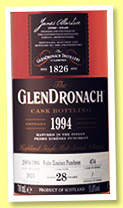 GlenDronach 28 yo 1994/2023 (51.8%, OB, for LMDW, Pedro Ximenez puncheon, cask #474, 678 bottles) GlenDronach 28 yo 1994/2023 (51.8%, OB, for LMDW, Pedro Ximenez puncheon, cask #474, 678 bottles)