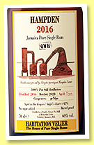 Hampden 7 yo 2016/2023 'OWH' (60%, Habitation Velier) Hampden 7 yo 2016/2023 'OWH' (60%, Habitation Velier)