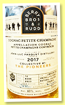 Jean-Luc Pasquet 2017/2023 (40%, Berry Bros. & Rudd, The Pioneers, Petite Champagne, cask #72, 421 bottles) Jean-Luc Pasquet 2017/2023 (40%, Berry Bros. & Rudd, The Pioneers, Petite Champagne, cask #72, 421 bottles)