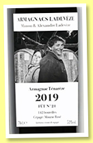 Ladevèze 2019/2023 (53%, ROW Spirits, Ténarèze, cask #21, 142 bottles) Ladevèze 2019/2023 (53%, ROW Spirits, Ténarèze, cask #21, 142 bottles)