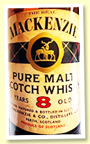 MacKenzie Pure Malt 8 Year Old (46%, OB, Italian import, -/+1970) MacKenzie Pure Malt 8 Year Old (46%, OB, Italian import, -/+1970)