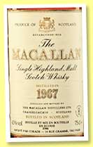 Macallan 18 yo 1967/1986 (43%, OB, Corade Import France) Macallan 18 yo 1967/1986 (43%, OB, Corade Import France)