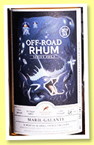 Off-Road Rhum 'Series #03.1' (49%, Vagabond Spirits, Marie-Galante, agricole, 200 bottles, 2023) Off-Road Rhum 'Series #03.1' (49%, Vagabond Spirits, Marie-Galante, agricole, 200 bottles, 2023)